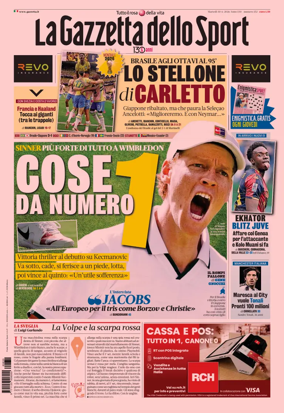 Cover of La Gazzetta dello Sport - Napoli