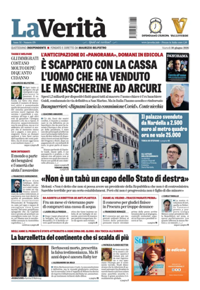 Cover of La Verita (Italia)