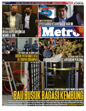 Cover of Harian Metro