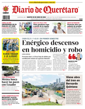 Cover of Diario de Queretaro