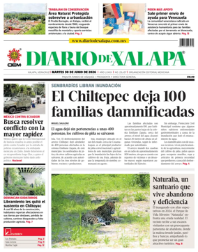 Cover of Diario de Xalapa