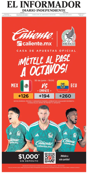 Cover of El Informador