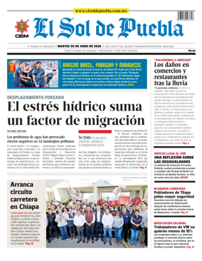 Cover of El Sol de Puebla