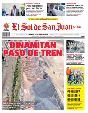 Cover of El Sol de San Juan del Rio