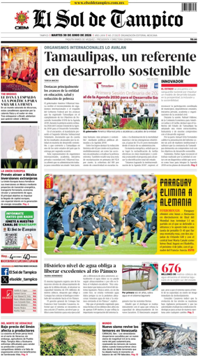Cover of El Sol de Tampico