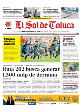 Cover of El Sol de Toluca