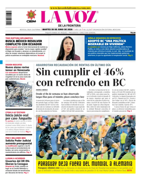Cover of La Voz de la Frontera