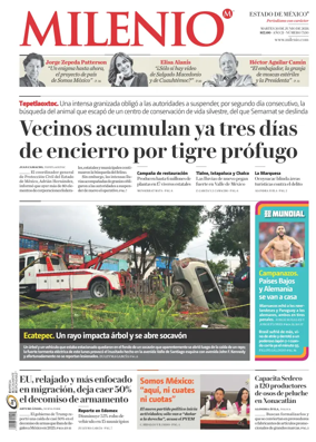 Cover of Milenio Edo de Mexico