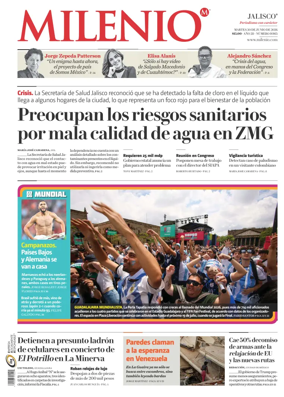 Cover of Milenio Jalisco