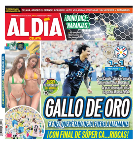 Cover of Periodico Al Dia (Celaya)