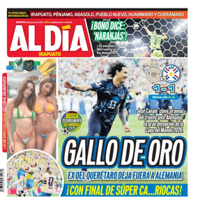 Cover of Periodico Al Dia (Irapuato)