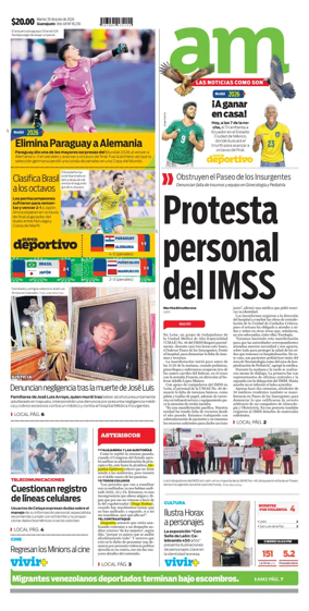 Cover of Periodico AM (Leon)