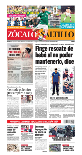 Cover of Zocalo Saltillo