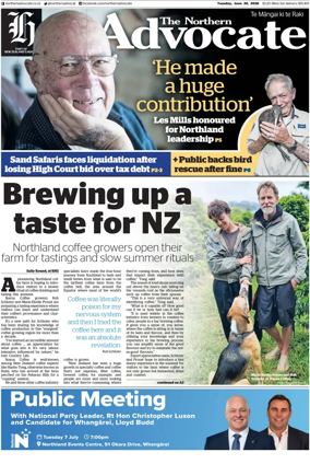 Cover of The Northern Advocate