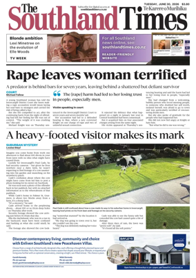 Cover of The Southland Times