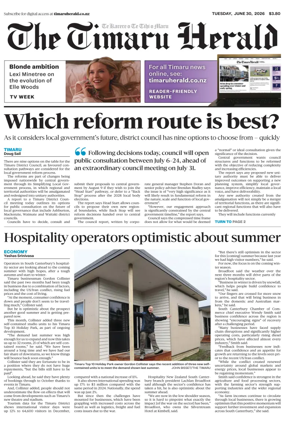 Cover of The Timaru Herald