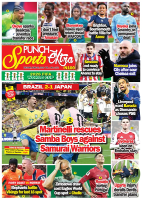 Cover of Punch Sports Extra