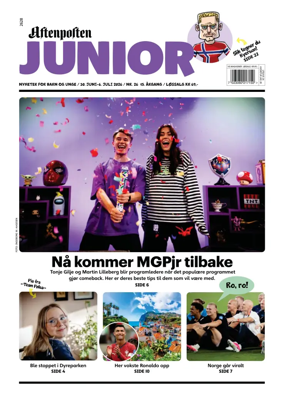 Cover of Aftenposten Junior