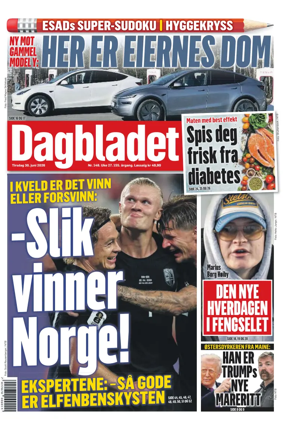 Cover of Dagbladet