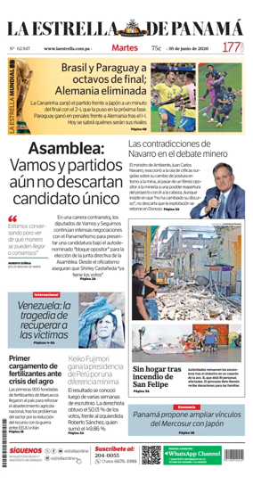Cover of La Estrella de Panama