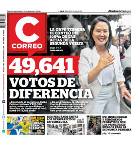 Cover of Diario Correo