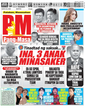 Cover of PM Pang-Masa
