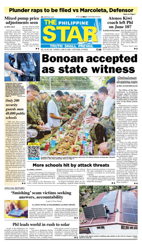 Cover of The Philippine Star