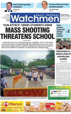 Cover of Watchmen Daily Journal
