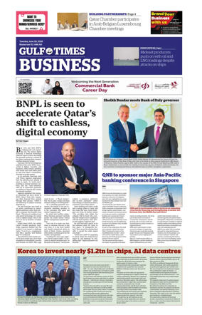 Cover of Gulf Times Business