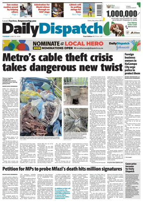 Cover of Daily Dispatch