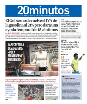 Cover of 20 Minutos Madrid