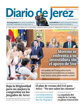 Cover of Diario de Jerez