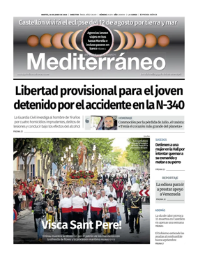 Cover of El Periodico Mediterraneo