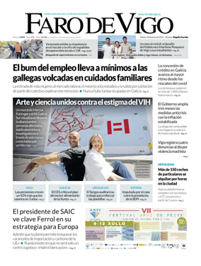 Cover of Faro de Vigo