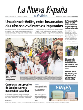 Cover of La Nueva Espana (Aviles)