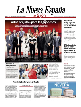 Cover of La Nueva Espana (Gijon)