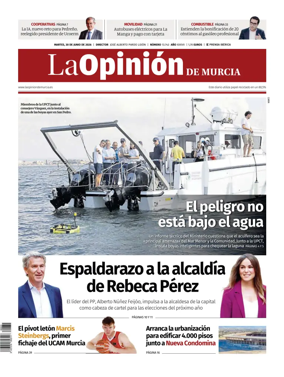 Cover of La Opinion de Murcia