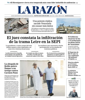 Cover of La Razon (1st Edition)