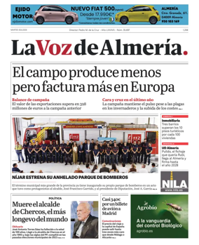 Cover of La Voz de Almeria