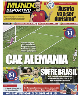 Cover of Mundo Deportivo (At. Madrid)