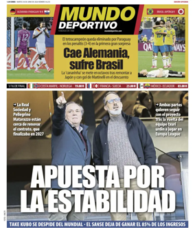 Cover of Mundo Deportivo (Gipuzkoa)