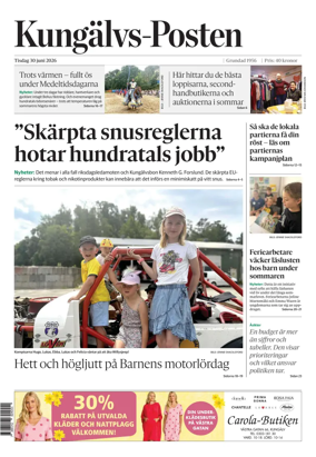 Cover of Kungalvs-Posten