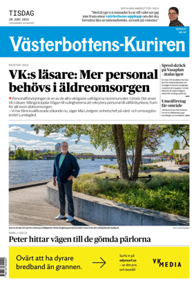 Cover of Vasterbottens-Kuriren