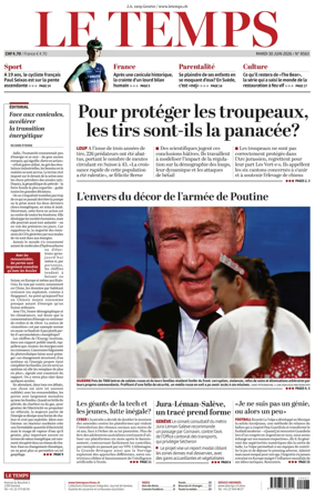 Cover of Le Temps