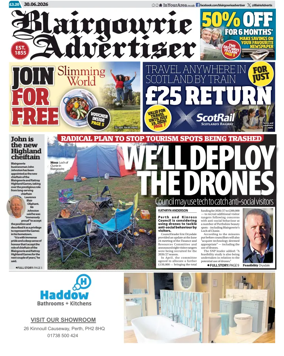 Cover of Blairgowrie Advertiser