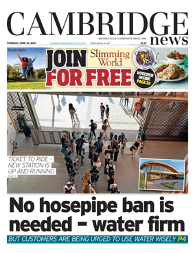 Cover of Cambridge News