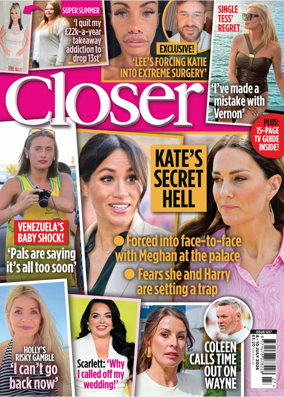 Cover of Closer (UK)