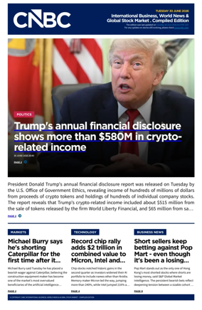 Cover of CNBC