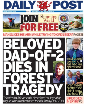 Cover of Daily Post (North Wales)