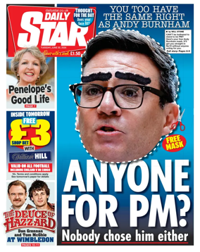 Cover of Daily Star